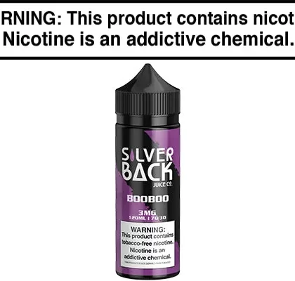 BOOBOO BY SILVERBACK JUICE CO 120ML - Vapejuice