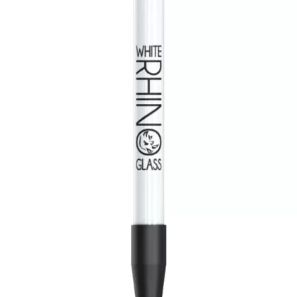 White Rhino Ceramic Straw