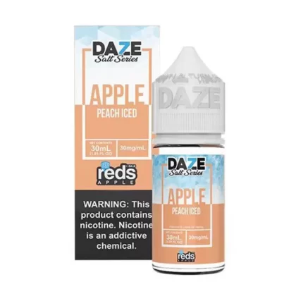 7 Daze Salt Apple Peach Iced