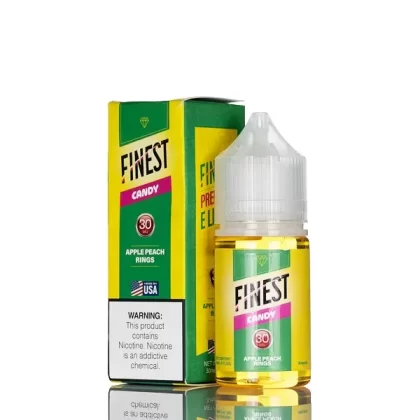 Finest Salt Nic – Candy Edition – Apple Peach Rings – 30mL