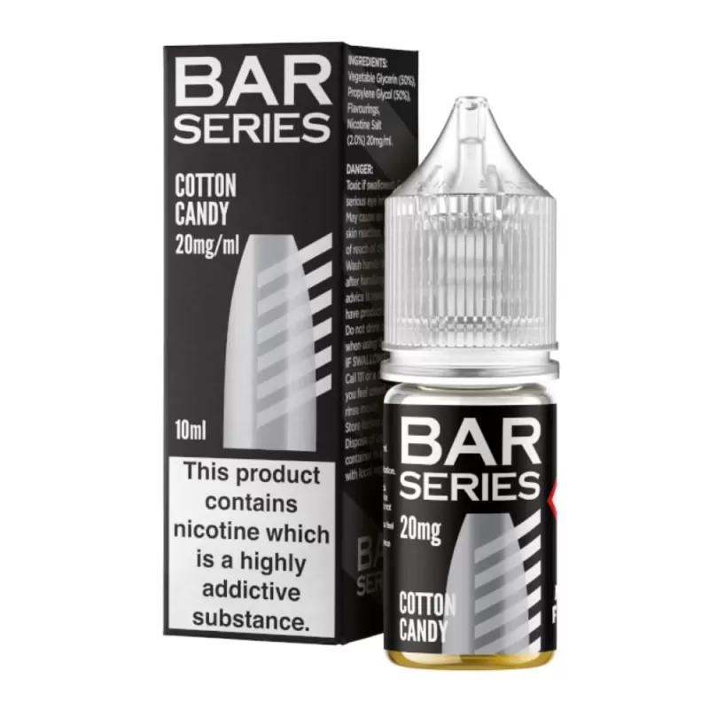 Cotton Candy Nic Salt E-Liquid by Bar Series (10ml) - 20mg