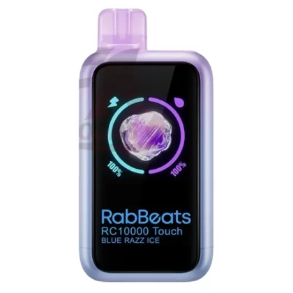 Blue Razz Ice – Rabbeats RC10000 Touch - Ejuicewarehouse