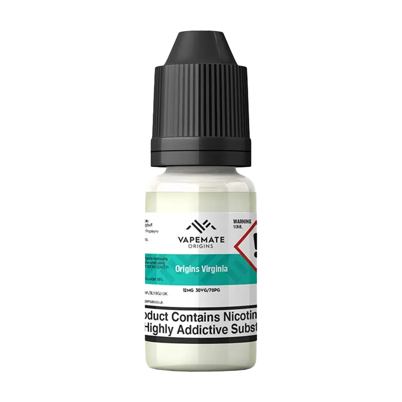Vapemate Origins Virginia 10ml - 6mg - Vape Product (94DDA3)
