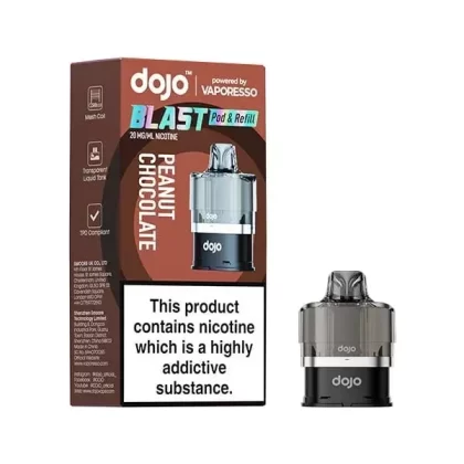 Dojo Blast 6000 Pods Peanut Chocolate