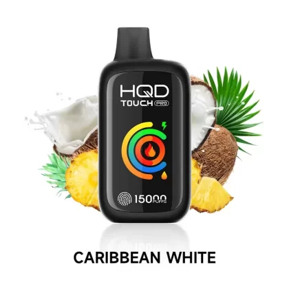 HQD Touch Pro 15000 Disposable Vape – Caribbean White