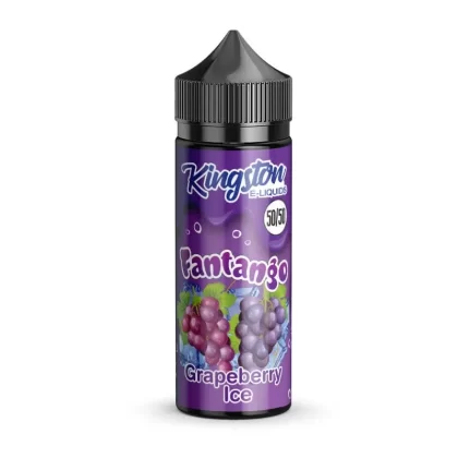 GRAPEBERRY ICE E LIQUID KINGSTON 50/50 FANTANGO 100ML 50VG