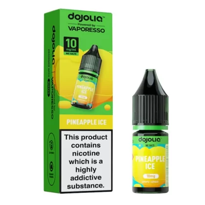 Pineapple Ice Nic Salt E-Liquid by Dojoliq (10ml)