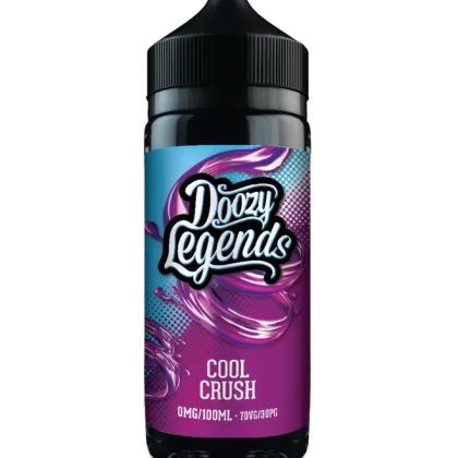 COOL CRUSH E LIQUID BY DOOZY VAPE CO LEGENDS 100ML 70VG