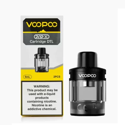 Voopoo PnP X POD Cartridge DTL 5ml – Black – 2 pcs