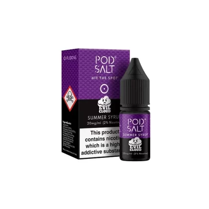 Pod Salt Summer Syrup Nic Salt E Liquid – Fusion Series (10ml)