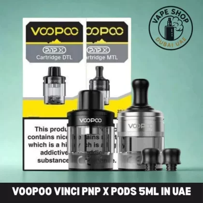 VOOPOO Vinci PnP X Pods 5ml In UAE - Vinci PnP X- DTL, Vinci PnP X- MTL (198C91)