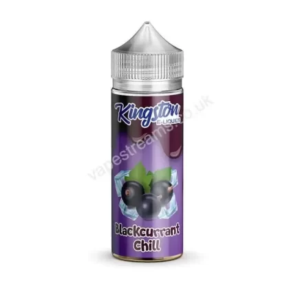 Blackcurrant Chill E-Liquid Shortfill by Kingston - Vapestreams Co