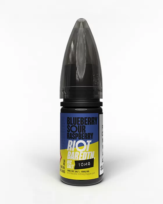 Blueberry Sour Raspberry Nic Salt E-Liquid - Riot Bar Edition - Image 2