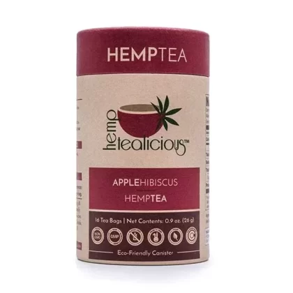 Pure Hemp Tea – Apple Hibiscus Flavor - Ejuicewarehouse