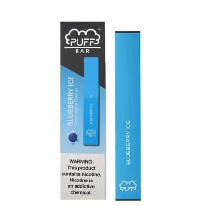 Puff Bar Blueberry Ice Disposable Device