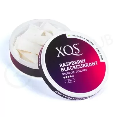 XQS Raspberry Blackcurrant Nicotine Pouches