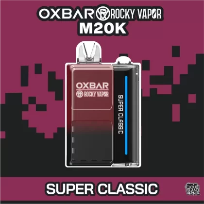 Rocky Vapor Oxbar M20K Disposable Vape – Super Classic