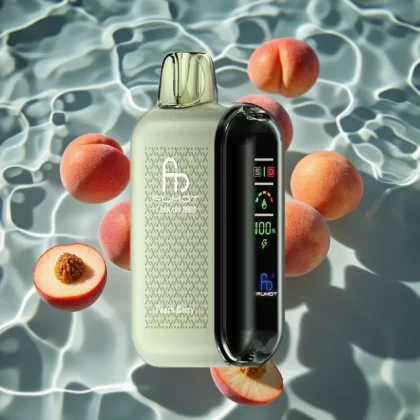 Fumot Tornado 20000 Puffs Dual Mesh Peach Berry Disposable Vape with Smart Display - Bangvapeaustralia