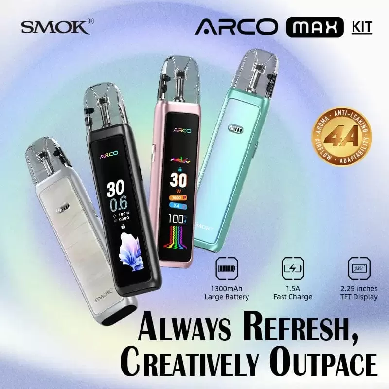 SMOK Arco Max 30W Pod Kit - Eightvape - Image 2
