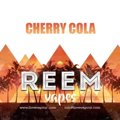 Cherry Cola Premium E juice By Reem Vapes - 3mg