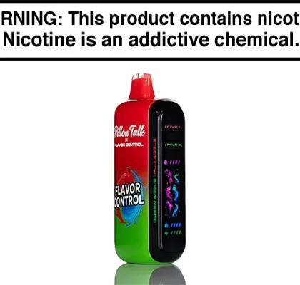 PILLOW TALK FC40000 FLAVOR CONTROL DISPOSABLE VAPE - Fuji Apple / Green Apple, Miami Mint / Mint Smoothie