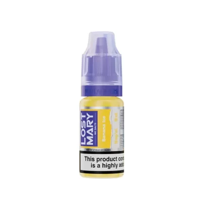Lost Mary Banana Ice Nic Salt E-Liquid - 10mg