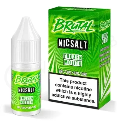 Frozen Mojito Nic Salt E-Liquid by Brutal Drinks - Ecigpremium