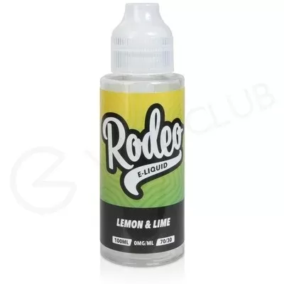 Lemon & Lime Shortfill E-liquid by Rodeo 100ml