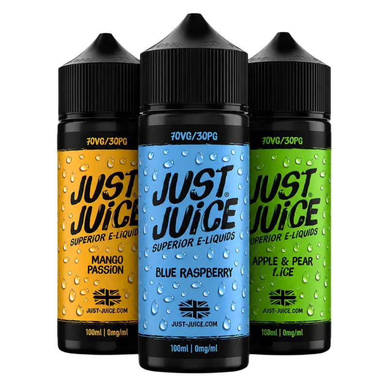 Just Juice Iconic 0mg 100ml Shortfill - Apple and Pear on Ice