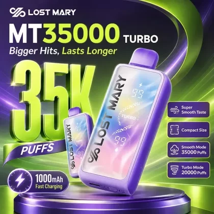 Lost Mary MT35000 Turbo - Blackberry Blueberry+ - Skullvaping