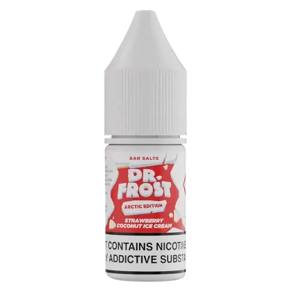 Dr Frost Arctic Edition Bar Salt Strawberry Coconut Ice Cream Ice Nic Salt