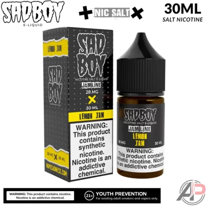 Sadboy Lemon Jam Salt Nicotine 30mL