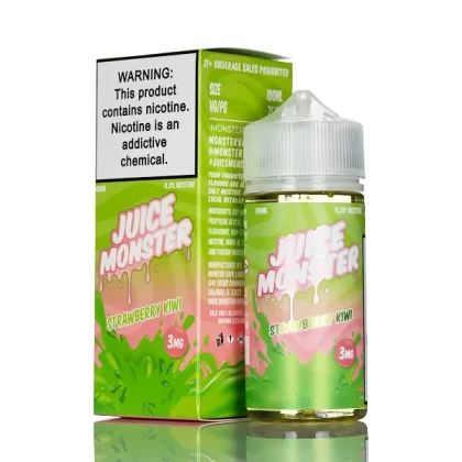 Juice Monster - Strawberry Kiwi - 100mL - 6mg