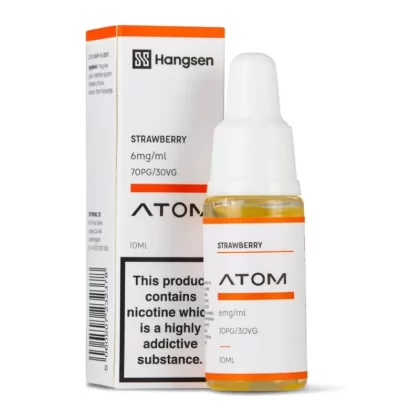 Strawberry E-Liquid Atom Series by Hangsen (10ml) - 0mg
