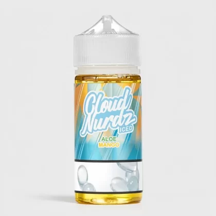 Cloud Nurdz – Iced Aloe Mango 100mL Vape Juice 70% VG - Vape Product, Vape Product (968D88)