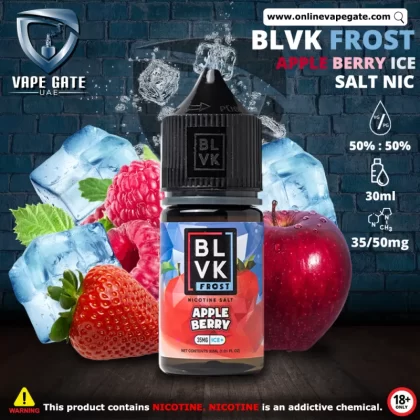 APPLE BERRY ICE - BLVK FROST SALTS - 30ML - 50 mg / 30 ml