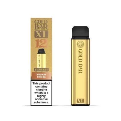 Gold Bar XL Prefilled Pod Kit Hawaiian Sunrise - Strength#20mg