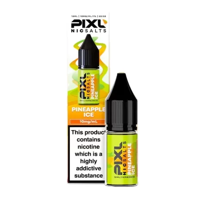 Pixl Pineapple Ice Nic Salt E-Liquid - 10 Pack - 20mg