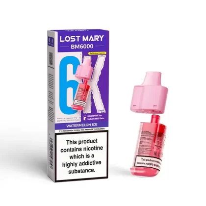 Lost Mary BM6000 Prefilled Pod Watermelon Ice - Ecigpremium