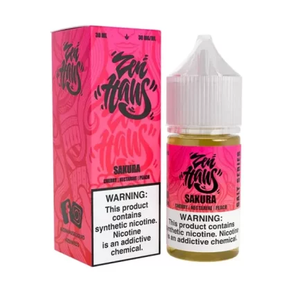 Zen Haus Sakura Salts 30ml - Vape Product, Vape Product (9BE21A)