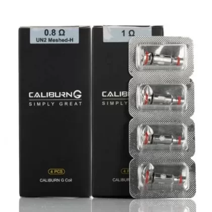 Uwell Caliburn G Replacement Coils - Resistance#0.8 Ohm UN2 Meshed-H>1.0 Ohm G Coil