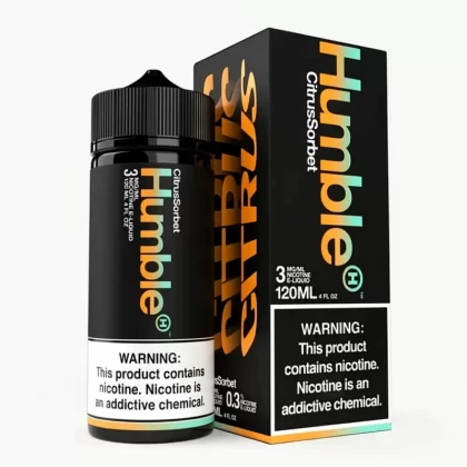 VTR (Citrus Sorbet) – Humble Juice Co. – 120mL Vape Juice - Vape Product; Vape Product, Vape Product