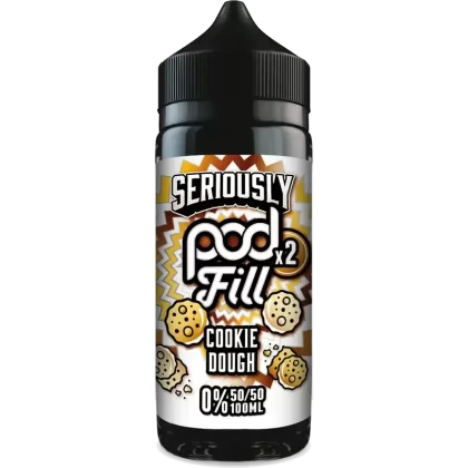 Doozy Seriously Pod Fill X2 Cookie Dough 100ml Shortfill