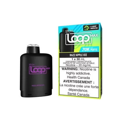 STLTH Loop Max 70K Razz Apple Ice Pod