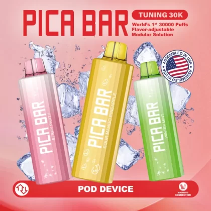 Assembled in USA | PICA BAR "TUNING" 30K Disposable POD - 30,000 Puffs