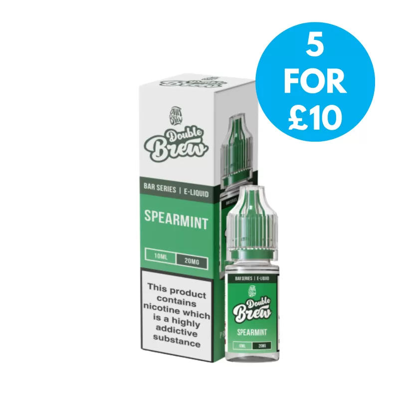 5mg Double Brew Bar Nic Salt 10ml - Vape Co