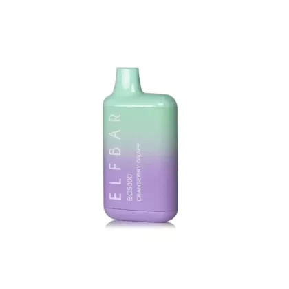 ELF BAR BC5000 5000 Puffs Disposable Vape 13ML Cranberry Grape