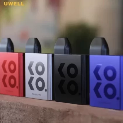 Uwell Caliburn Koko 2Ml Starter Kit - Choose among#BLACK>GREY>BLUE>RED (89053C)