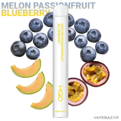 HQD Hoova + Einweg E-Zigarette – Melon Passionfruit Blueberry - 20mg/ml / 2ml / Passionsfrucht, Melone, Blaubeere