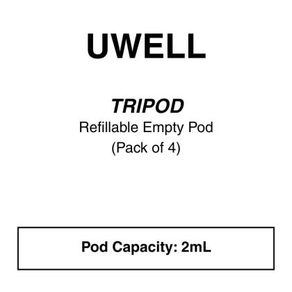 Uwell – Tripod Replacement Pods 1.2 Ohm